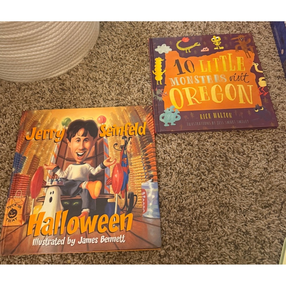 Halloween Stories-Jerry Seinfeld Halloween & 10 Little Monsters Visit Oregoners